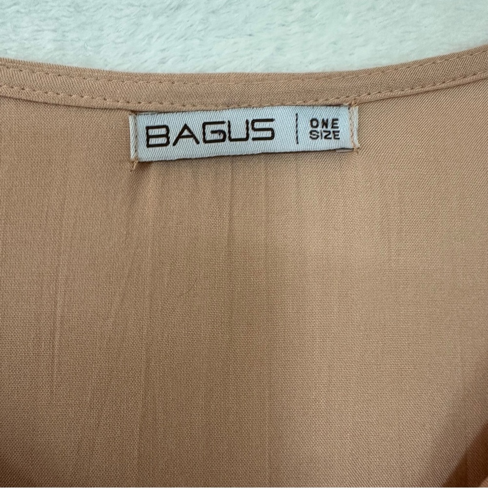 Bagus Kaftan Coverall Mauve Pink embroidery size OS Women - Picture 7 of 13